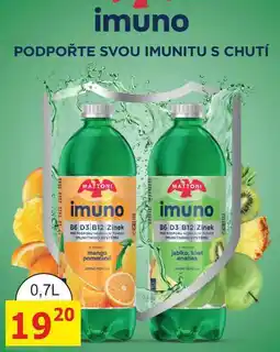 BENE Nápoje Mattoni imuno 0,7L nabídka