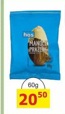 BENE Nápoje hos MANDLE PRAŽENÉ LOUPANÉ 60g nabídka