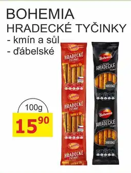 BENE Nápoje BOHEMIA HRADECKÉ TYČINKY 100g nabídka