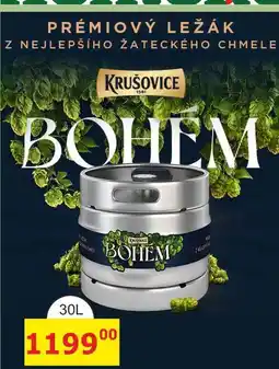 BENE Nápoje Krušovice Bohém 30L nabídka