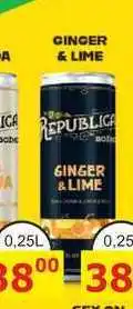 BENE Nápoje BOŽKOV REPUBLICA GINGER & LIME 0,25L míchaný nápoj nabídka