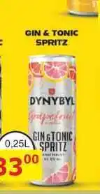 BENE Nápoje DYNYBYL GIN & TONIC SPRITZ 0,25L míchaný nápoj nabídka