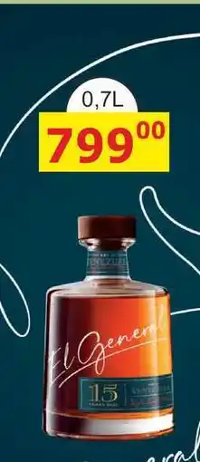BENE Nápoje El General 0,7l 40% nabídka