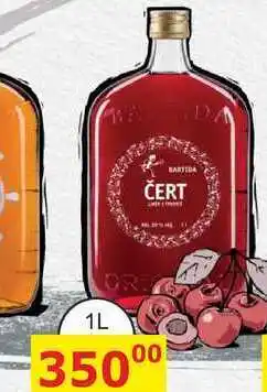 BENE Nápoje Bartida Čert 1l 30% nabídka