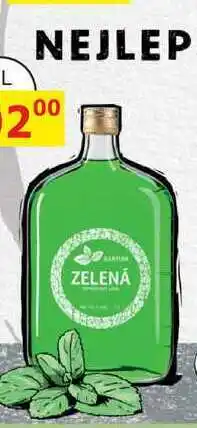BENE Nápoje Bartida Zelená 1l 20% nabídka