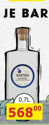 BENE Nápoje Bartida Slivovice 0,7l 47% nabídka