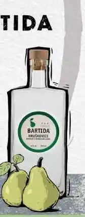 BENE Nápoje Bartida Hruškovice 0,7l 43% nabídka