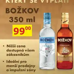 BENE Nápoje BOŽKOV Jemná vodka 350ml nabídka