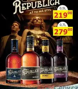 BENE Nápoje Božkov Republica Exclusive 0,5l 0.5l nabídka