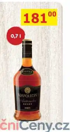 BENE Nápoje Napoleon Ambassador 0,7l 28% nabídka