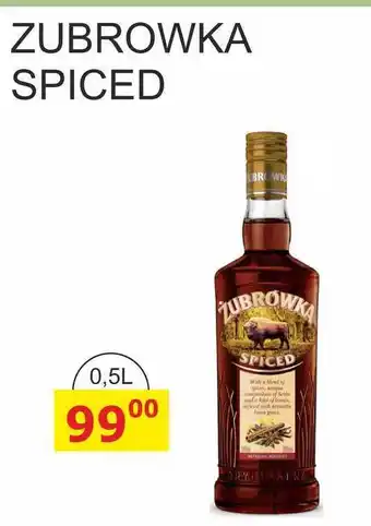 BENE Nápoje ZUBROWKA SPICED 0,5L nabídka