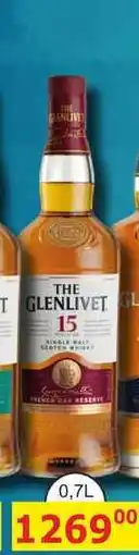 BENE Nápoje The Glenlivet 15y 0,7l 40% nabídka