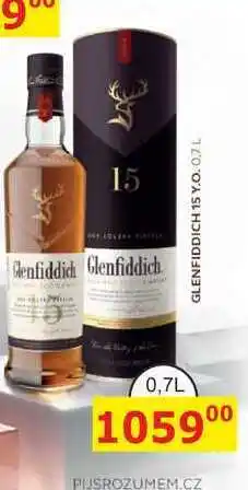 BENE Nápoje GLENFIDDICH 15 Y.O. 0,7 L nabídka