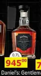 BENE Nápoje Jack Daniel's Single Barrel Select 0,7l 45% nabídka