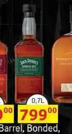 BENE Nápoje Jack Daniel's Bonded Rye 0,7l 50% nabídka