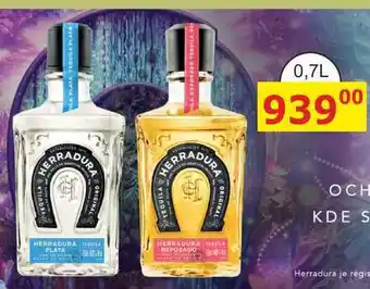 BENE Nápoje Herradura Reposado 0,7l 40% nabídka