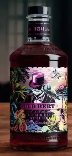 BENE Nápoje OLD BERT Summer spiced 0,7l nabídka