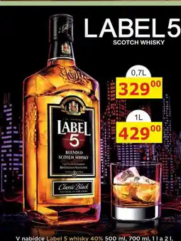 BENE Nápoje LABEL5 SCOTCH WHISKY 0,7L nabídka