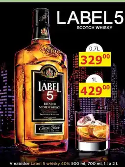 BENE Nápoje LABEL5 SCOTCH WHISKY 1L nabídka
