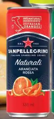 BENE Nápoje SANPELLEGRINO 330 ml Naturali ARANCIATA ROSSA nabídka