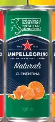 BENE Nápoje SANPELLEGRINO 330 ml Naturali CLEMENTINA nabídka