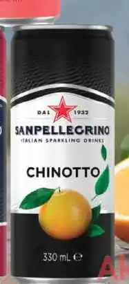 BENE Nápoje SANPELLEGRINO 330 ml CHINOTTO nabídka