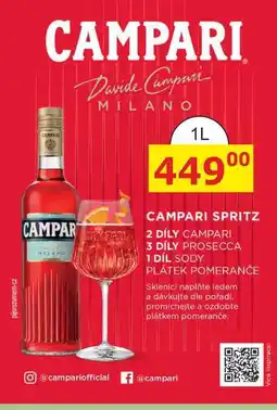 BENE Nápoje Campari Bitter 1l nabídka
