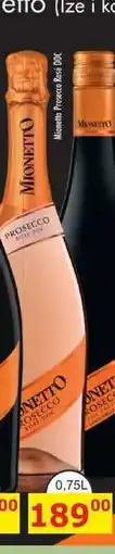 BENE Nápoje Mionetto Prosecco Rosé 0,75l nabídka
