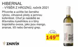 BENE Nápoje ZNOVÍN HIBERNAL - VÝBĚR Z HROZNŮ, ročník 2021 nabídka