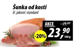 ZEMAN Šunka od kosti tř. jakosti: standard, 100 g nabídka