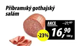 ZEMAN Příbramský gothajský salám, 100 g nabídka
