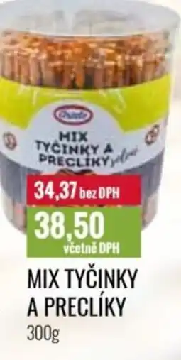 Ratio Mix tyčinky a preclíky nabídka