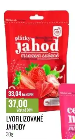 Ratio Lyofilizované jahody nabídka