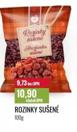 Ratio Rozinky sušené nabídka