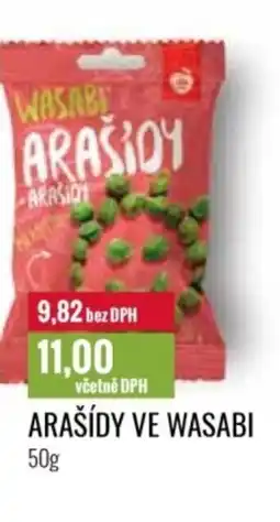 Ratio Arašídy ve wasabi nabídka