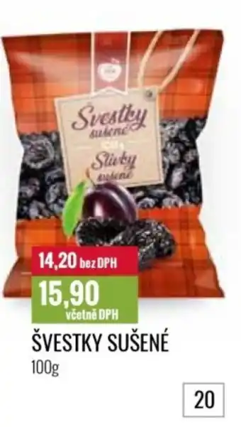 Ratio Švestky sušené nabídka