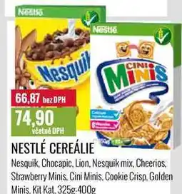 Ratio NESTLÉ CEREÁLIE 325g-400g nabídka