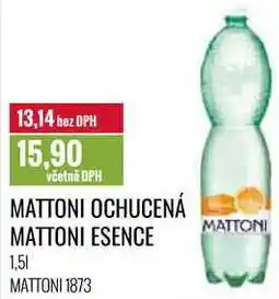 Ratio MATTONI OCHUCENÁ MATTONI ESENCE 1,5l nabídka