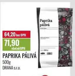 Ratio PAPRIKA PÁLIVÁ 500g nabídka