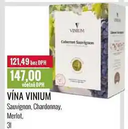 Ratio VÍNA VINIUM 3l nabídka