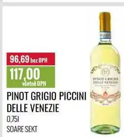 Ratio PINOT GRIGIO PICCINI DELLE VENEZIE 0,75l nabídka