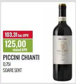 Ratio PICCINI CHIANTI 0,75l nabídka