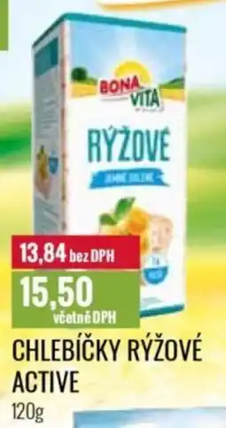 Ratio BONAVITA Chlebíčky rýžové active nabídka