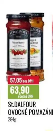 Ratio ST.DALFOUR Ovocné pomazánky nabídka