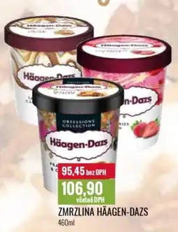 Ratio Häagen-Dazs Zmrzlina nabídka