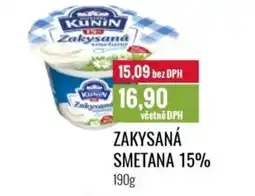 Ratio KUNIN Zakysaná smetana 15% nabídka