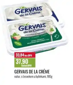 Ratio GERVAIS de la créme nabídka