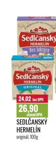 Ratio Sedlčanský Hermelín nabídka