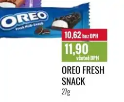 Ratio Oreo fresh snack nabídka