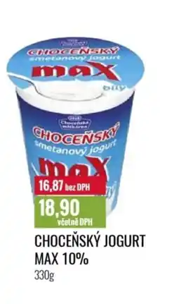 Ratio Choceňský jogurt max 10% nabídka